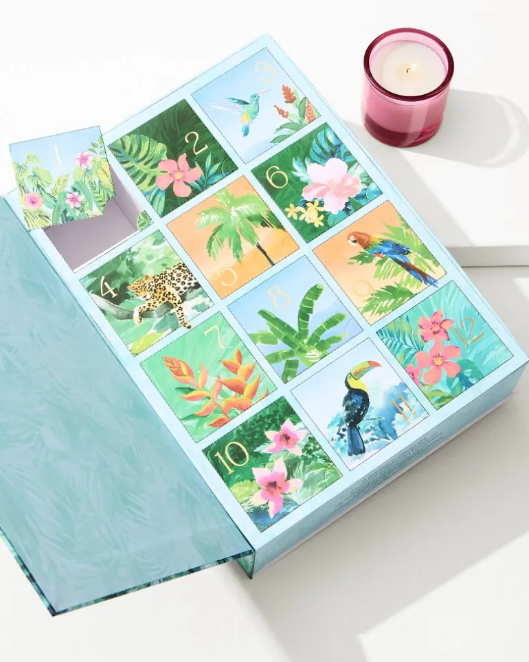 12 Days of Paradise Candle Calendar