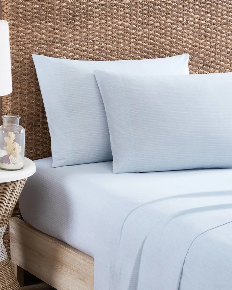 Ala Moana Stripe 4-Piece Queen Sheet Set