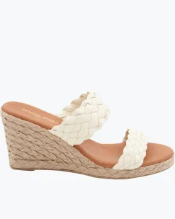 André Assous Aria Woven Wedges