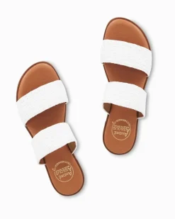 André Assous Galia Stretch-Raffia Featherweights™ Sandals