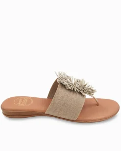 André Assous Novalee Stretch-Linen Featherweights™ Sandals