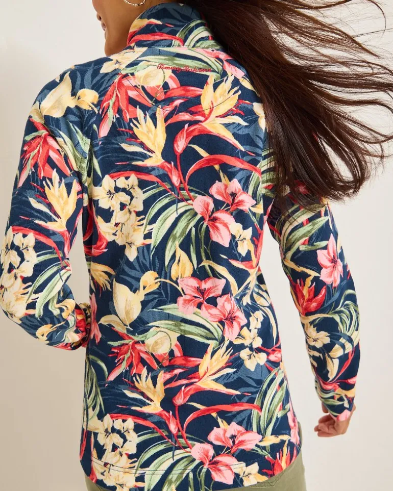 Aruba Flora Amora Full-Zip Sweatshirt