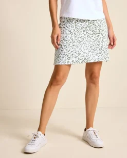 Aubrey Leopard Leisure IslandZone® Skort