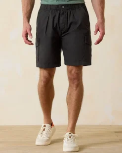 Bahama Survivor 8-inch Elastic-Waist Shorts