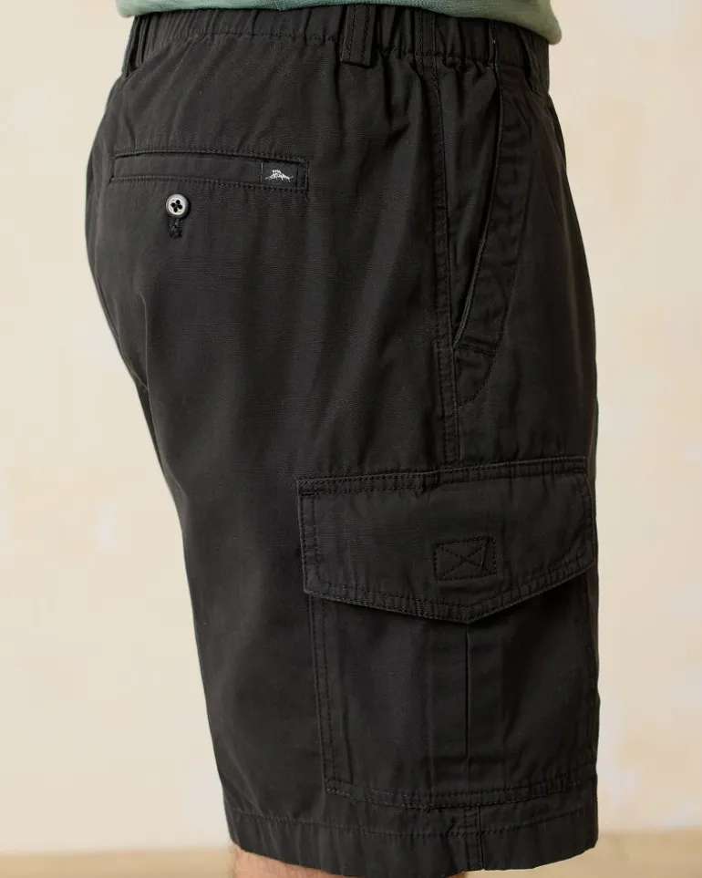 Bahama Survivor 8-inch Elastic-Waist Shorts