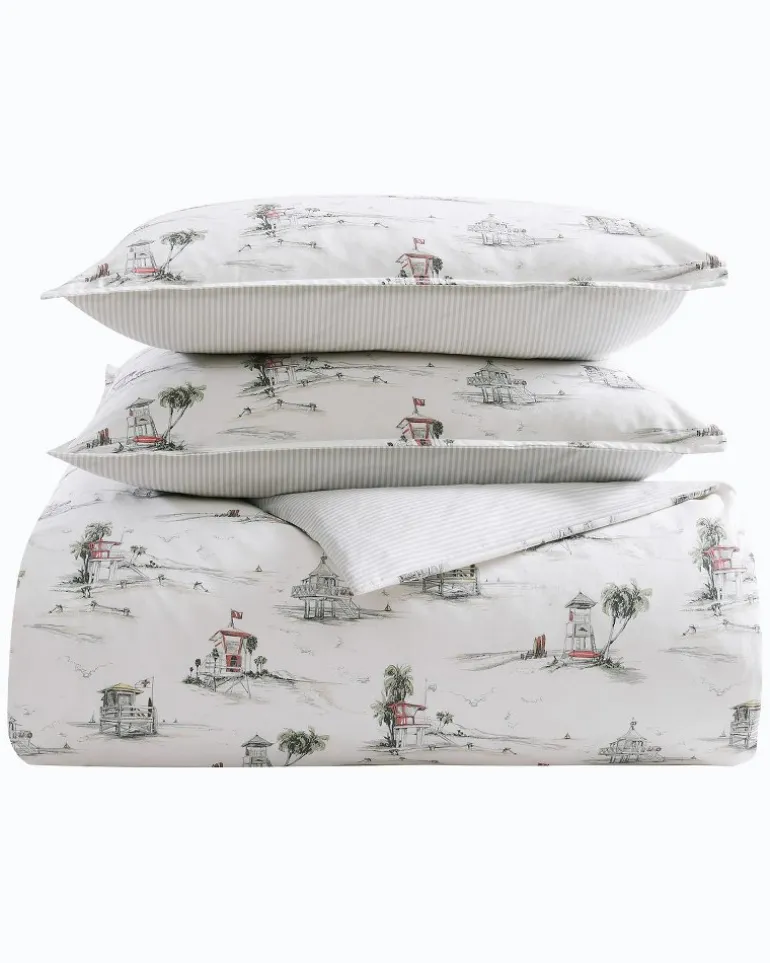 Beach Club 3-Piece Full/Queen Comforter Set