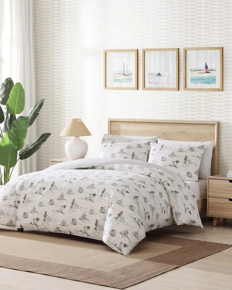Beach Club 3-Piece Full/Queen Comforter Set