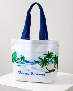 Beach Print Reusable Tote