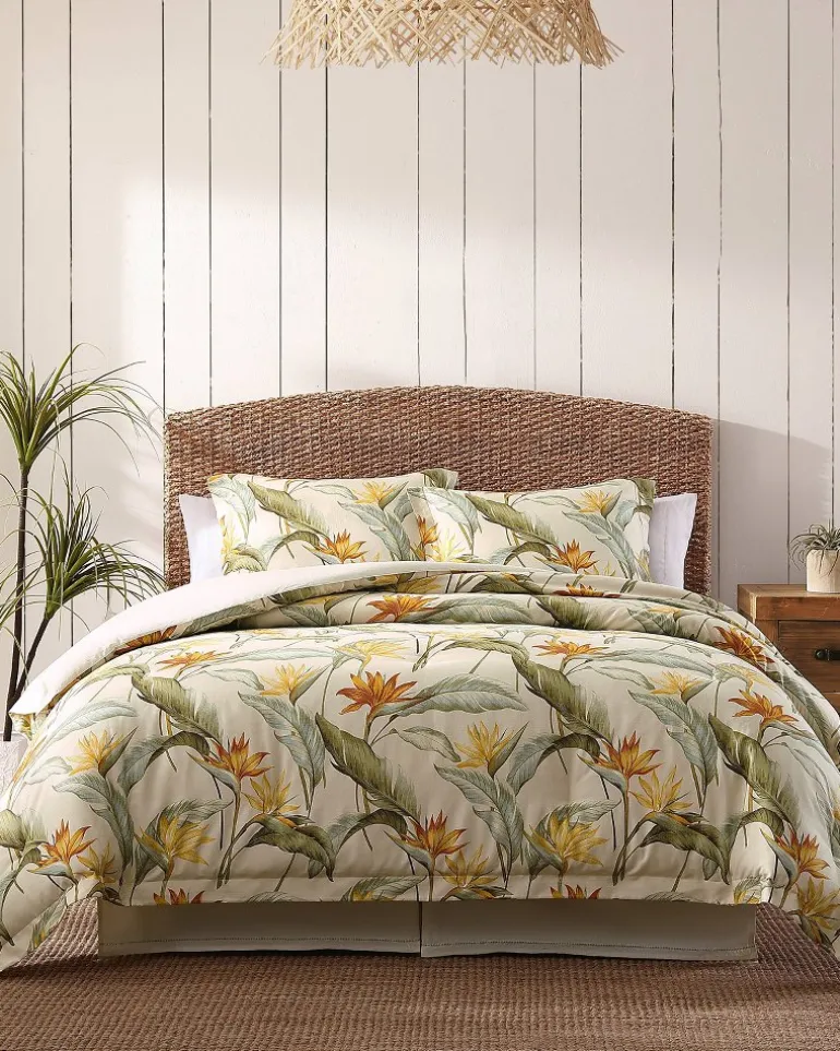 Birds of Paradise 4-Piece California King Comforter Set