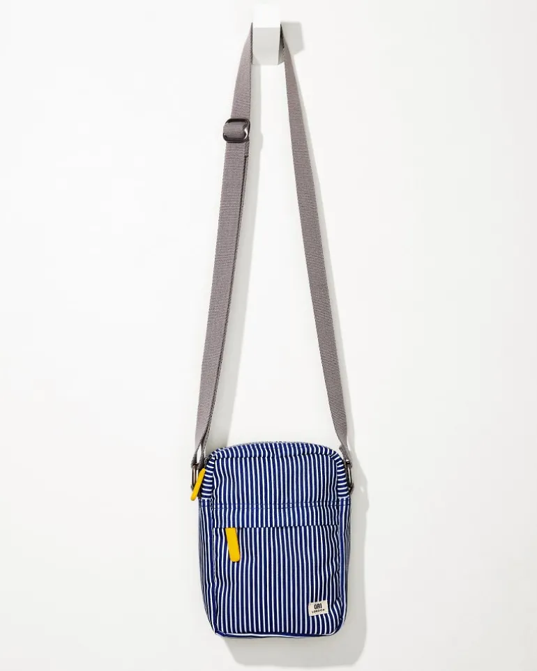 Bond Hickory Stripe Canvas Crossbody