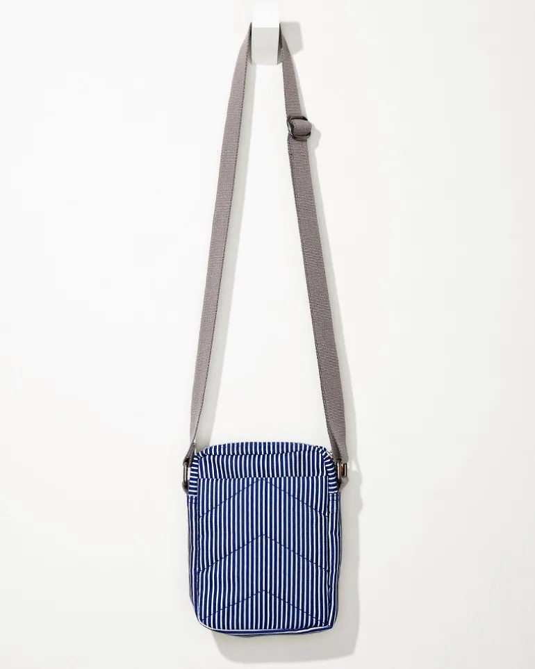 Bond Hickory Stripe Canvas Crossbody