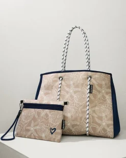 Botanical Neoprene Tote