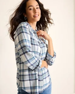 Breezy Shoreline Flannel Shirt