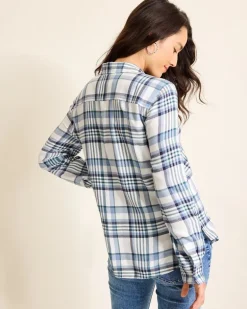 Breezy Shoreline Flannel Shirt