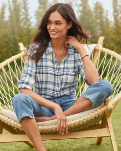 Breezy Shoreline Flannel Shirt