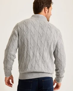 Capital Cable Full-Zip Cardigan