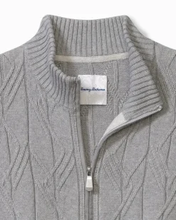 Capital Cable Full-Zip Cardigan