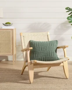 Chain Basket Decorative Pillow