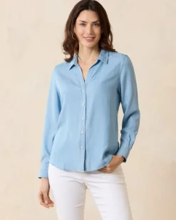 Chambray All Day Long-Sleeve Shirt