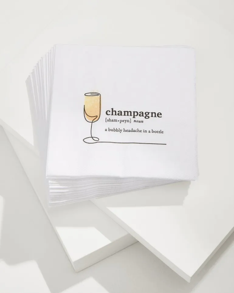 Champagne Cocktail Napkins