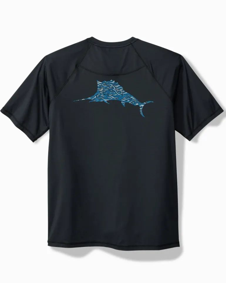 Chill Time Surf IslandZone® Short-Sleeve Rash Guard