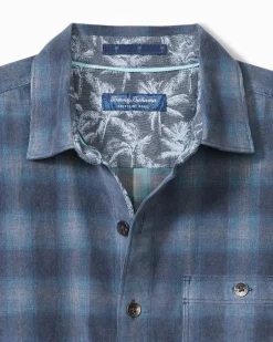 Coastline Cord Stretch Ombré Check Shirt