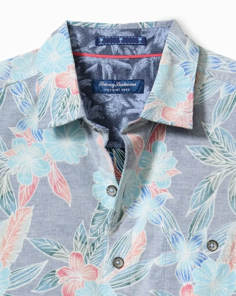 Coastline Cord Stretch Shoreline Vines Shirt