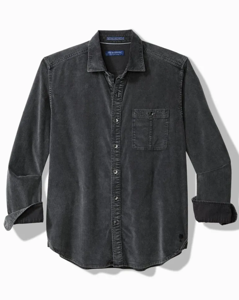 Coastline Cord Stretch Sun Fade Shirt