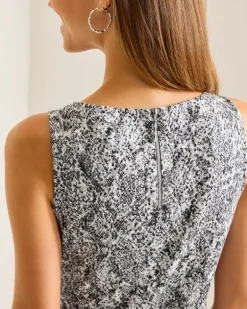 Darcy Playa Python Sheath Dress