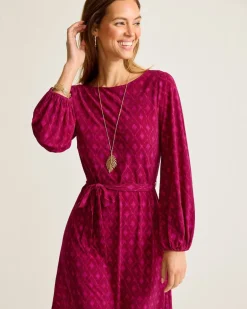Diamond Cay Long-Sleeve Dress