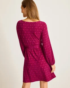 Diamond Cay Long-Sleeve Dress