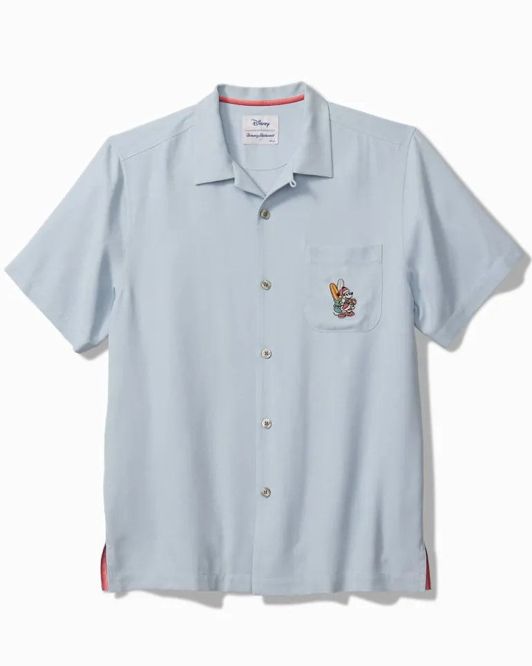Disney Huladay Sleigh Ride Silk Camp Shirt