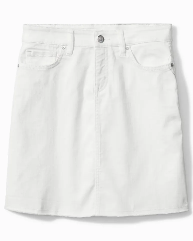 Ella Twill Denim Skirt