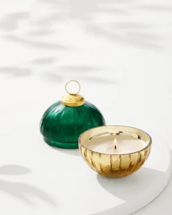 Evergreen 3-oz. Etched Ornament Candle