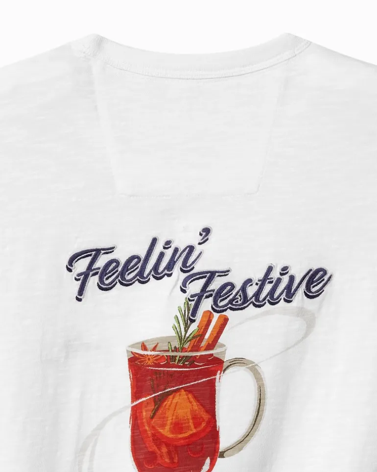Feelin' Festive Long-Sleeve Lux T-Shirt