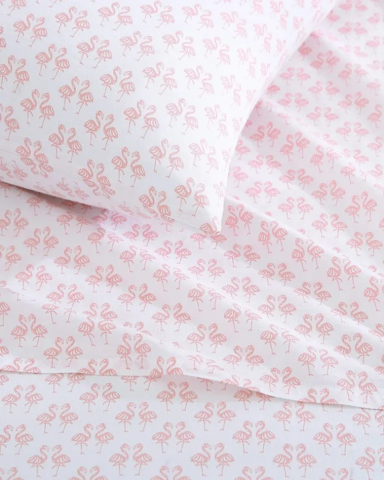 Flamingle 4-Piece King Sheet Set
