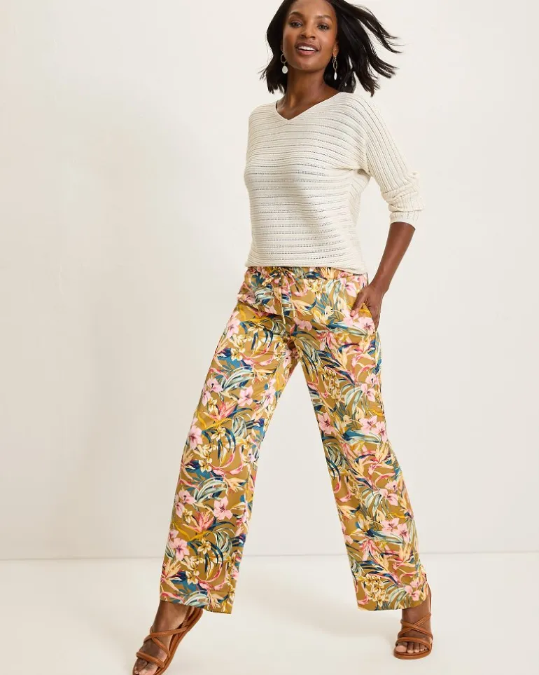 Flora Amora Satin Pants