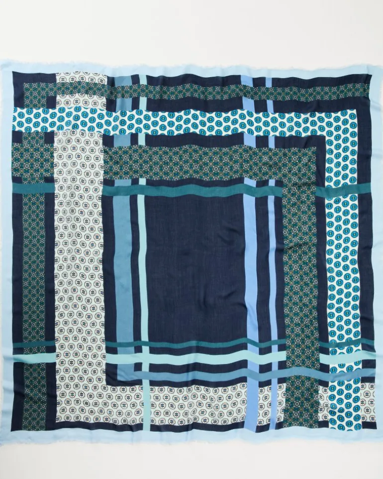 Foulard Patch Square Scarf