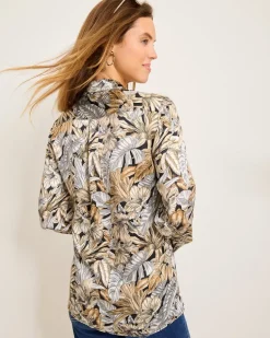 Grand Canal Long-Sleeve Silk Shirt