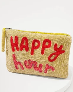 Happy Hour Beaded Clutch