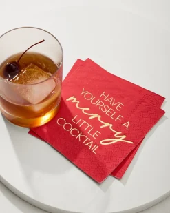 Have Yourself a Merry Little Cocktail Napkins