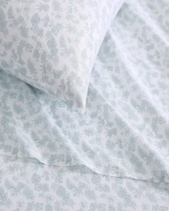 Hibiscus Bloom 4-Piece King Sheet Set