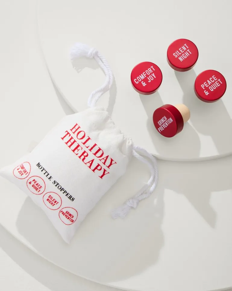 Holiday Bottle Stopper Set