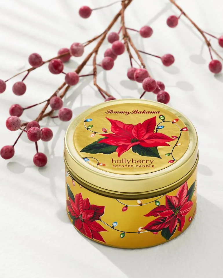 Hollyberry 6-oz. Travel Candle Tin
