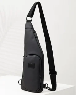 Hudson Black Sling Bag