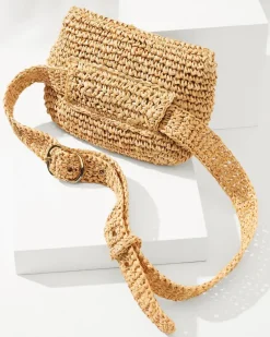 5-in-1 Raffia Belt Bag