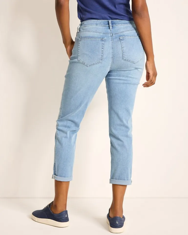 Indigo Palms™ Mid-Rise Boyfriend Jeans