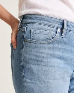 Indigo Palms™ Mid-Rise Slim Boyfriend Jeans