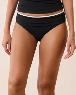 Island Cays Cabana High-Waist Bikini Bottoms