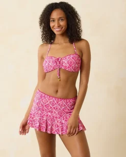 Island Cays Shell Beach Bandeau Bikini Top